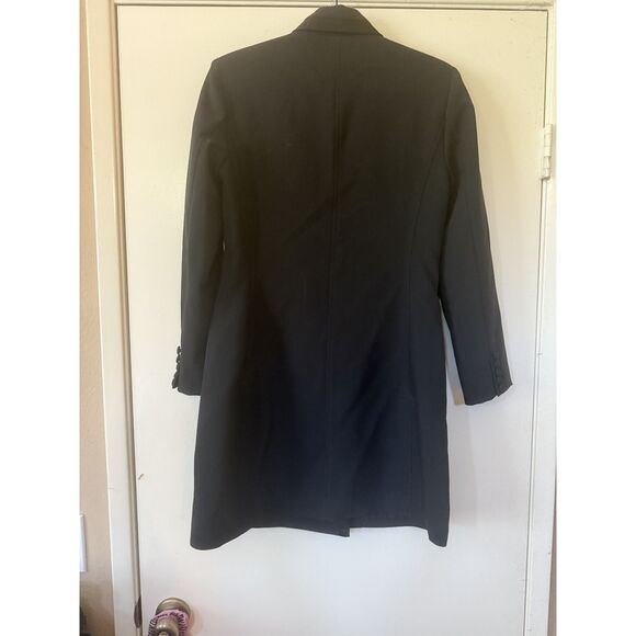 Jason Wu Double Breasted Tuxedo Blazer | Women’s Size Small | Satin Lapel - Picture 3 of 6